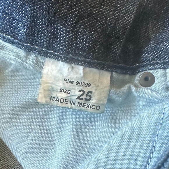 Divine Rights of Denim Low Cut Flare Jeans Size 25 - Picture 15 of 15